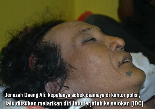 Solidaritas Keluarga Daeng Ali, Mujahid Mantan Preman Wafat Dibunuh Polisi Thaghut