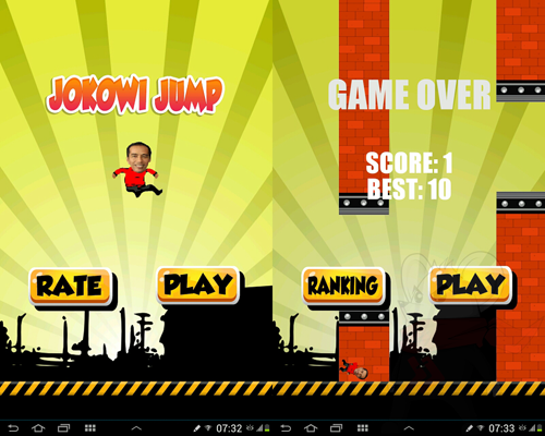 5 Game Android Sambut Kemenangan Jokowi - JK