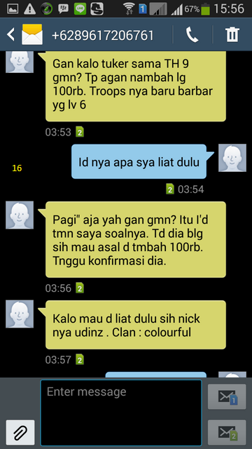 [SURAT TERBUKA] INDIKASI PENIPUAN OLEH ID orokmungil (089617206761) id COC rudi