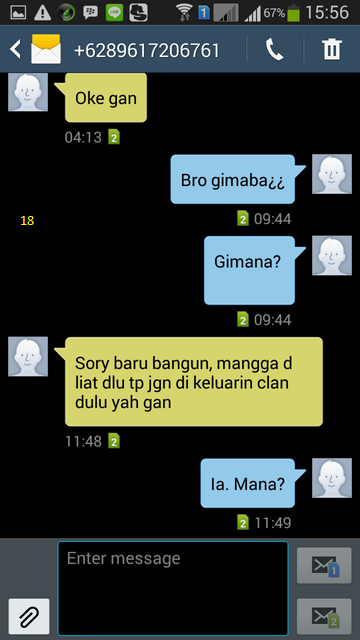 [SURAT TERBUKA] INDIKASI PENIPUAN OLEH ID orokmungil (089617206761) id COC rudi