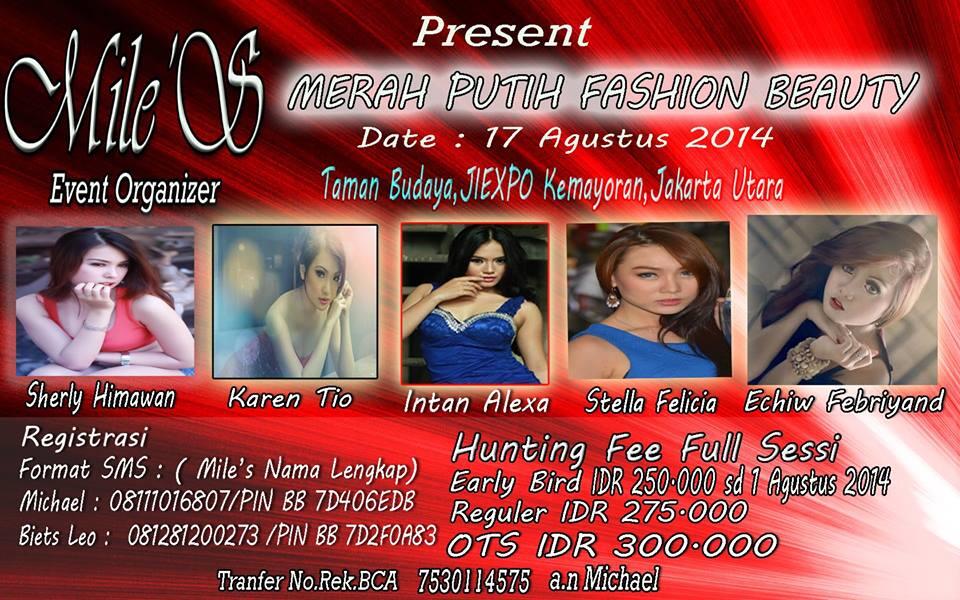 &#91;AJAKAN&#93; Independent Day Hunting with &quot;Merah Putih Fashion Beauty&quot; concept