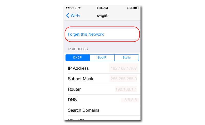 Cara Memperbaiki Masalah Koneksi Wifi di iPad & iPhone iOS 7.1.2