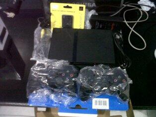jual PS2 SLIM / PlayStation 2 SLIM , kondisi baru , COD wilayah Pekanbaru kota