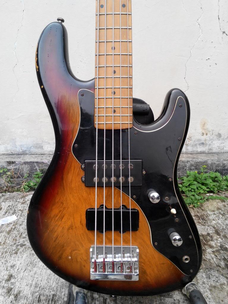 bass fender custom 5 string