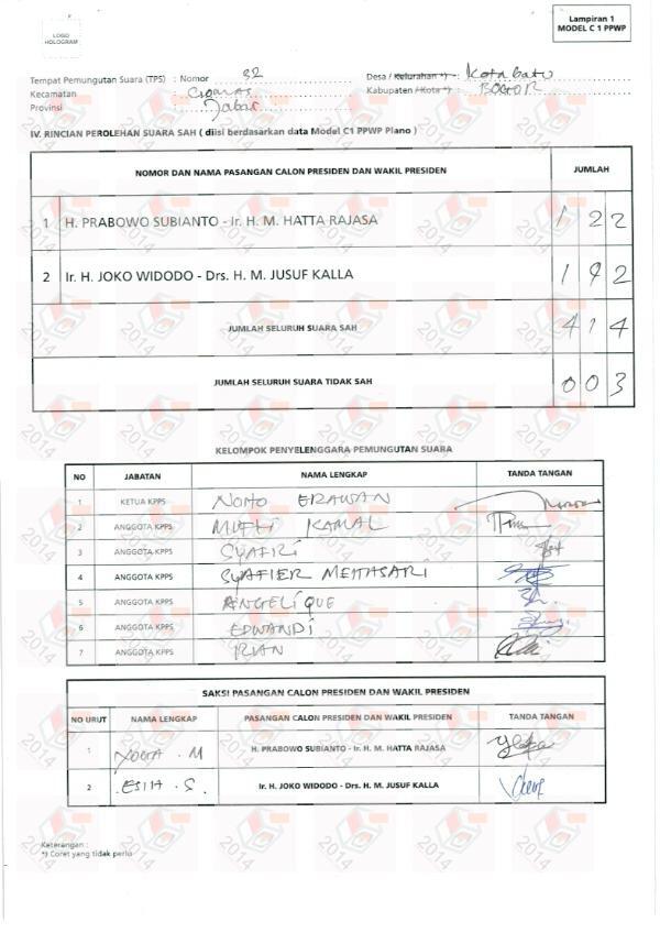 Tinggal buka bukti kecurangan ke public apa susahnya sih?