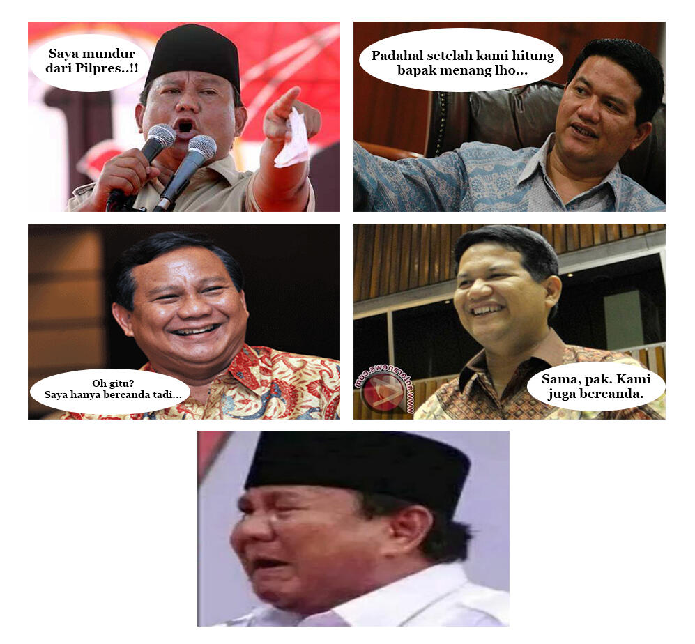 Kumpulan MEME Ngakak Kekelahan Prabowo Page 17 KASKUS