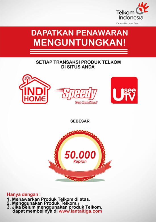 &#91;Yuk!&#93; Mari berbisnis di lantai3dotcom , tidur aja dapet 50ribu 