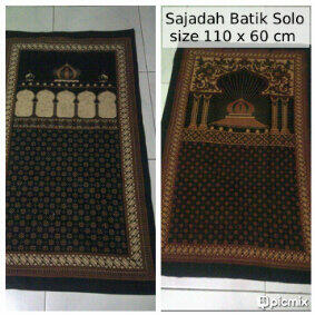 Sajadah Batik Soga Jawa