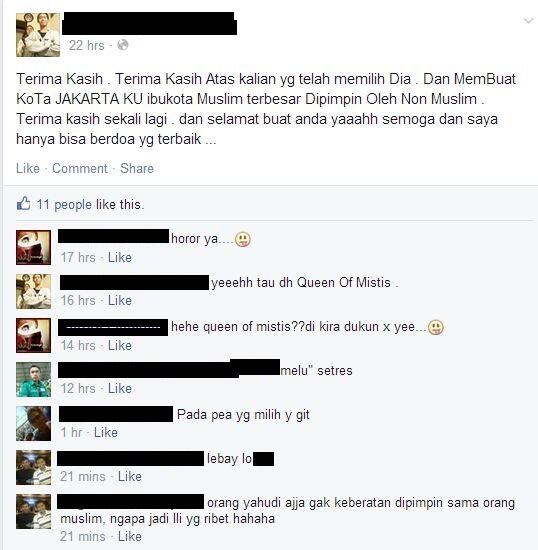 Tahun 2014 pemikiran masih dangkal