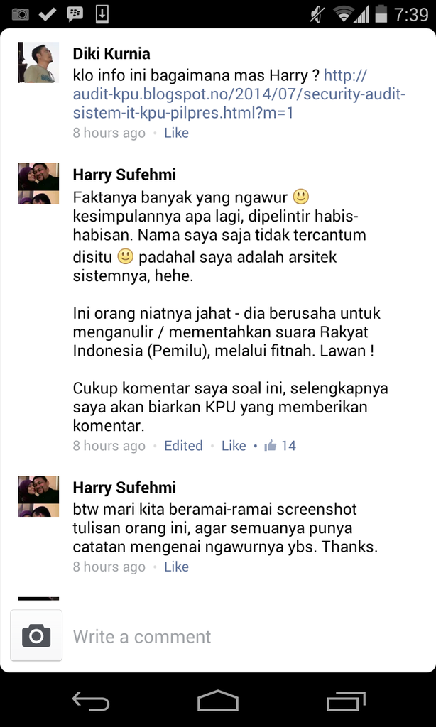 &#91;ketahuan lagi&#93; website KPU di Hack? Benarkah?