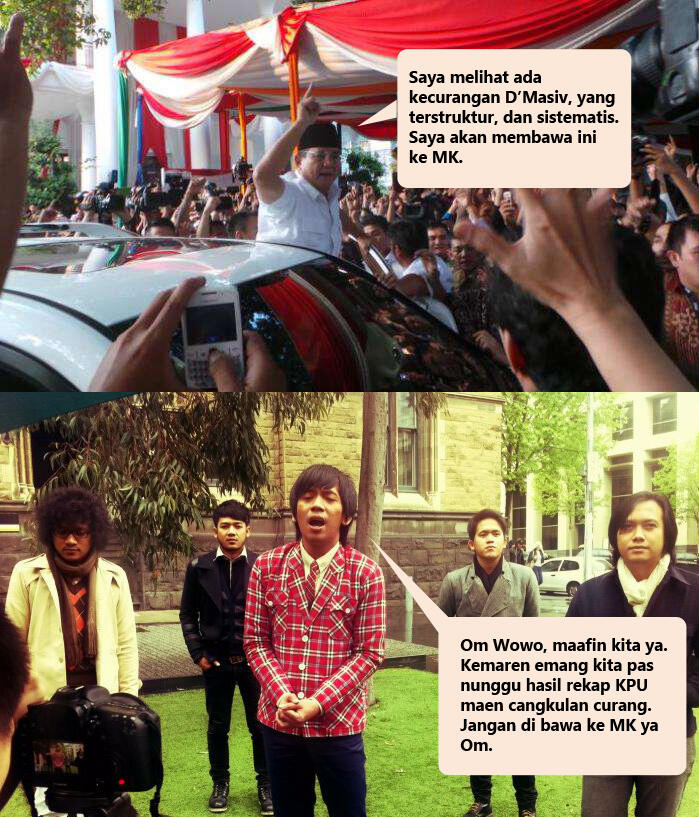&#91;Pic&#93;Permintaan maaf kepada Prabowo