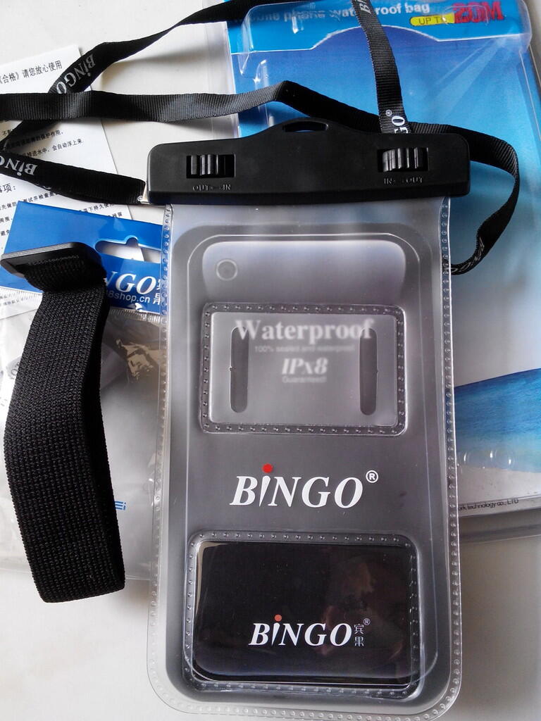 Bingo waterproof bag untuk Hp besar iphone samsung galaxy note