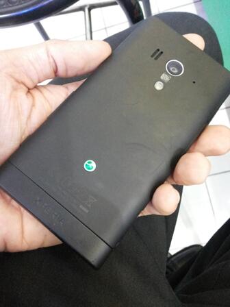SONY XPERIA ACRO S Black Mulus anti air