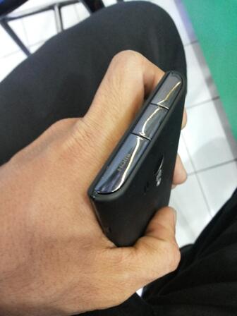 SONY XPERIA ACRO S Black Mulus anti air