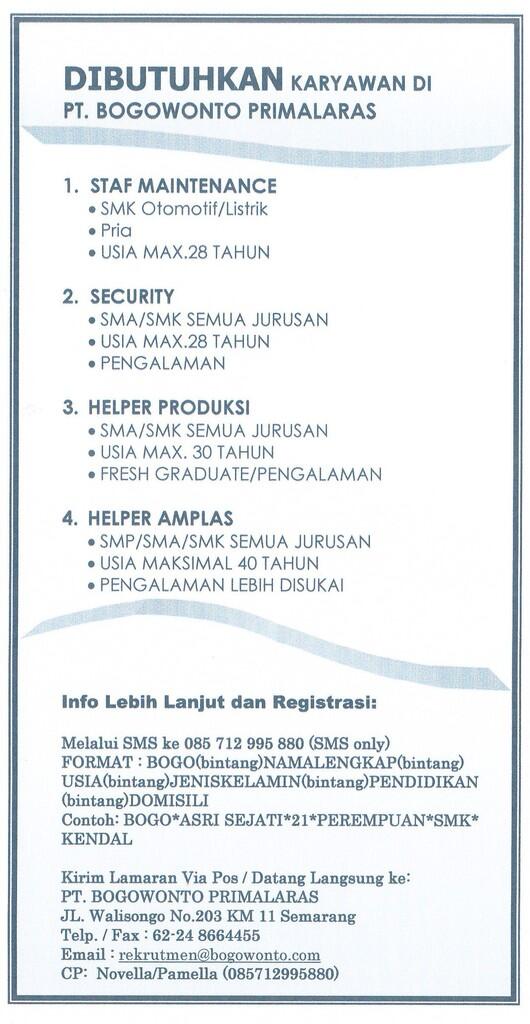 Update Lowongan Kerja Kaskus