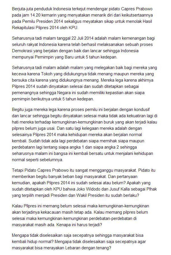 Catat, Bawaslu Tidak Pernah Merekomendasikan PSU di 5.812 TPS DKI