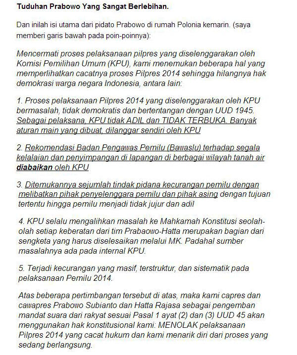 Catat, Bawaslu Tidak Pernah Merekomendasikan PSU di 5.812 TPS DKI