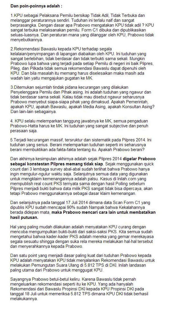 Catat, Bawaslu Tidak Pernah Merekomendasikan PSU di 5.812 TPS DKI