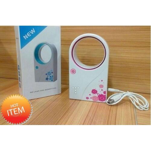 Ac Sejuk Tanpa Baling Baling Mini Fan Usb Portable 