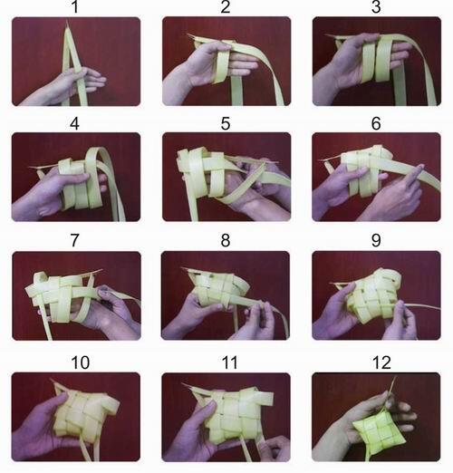Yuuuuk! Belajar Bikin ketupat sendiri (pic+Vid)