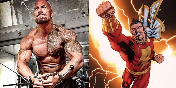 The Rock Bakal Jadi Superhero Captain Marvel aka SHAZAM 