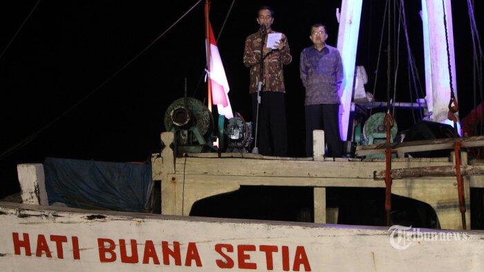 Usai Disalami Jokowi-JK, Kapten Kapal Pinisi Menangis Haru