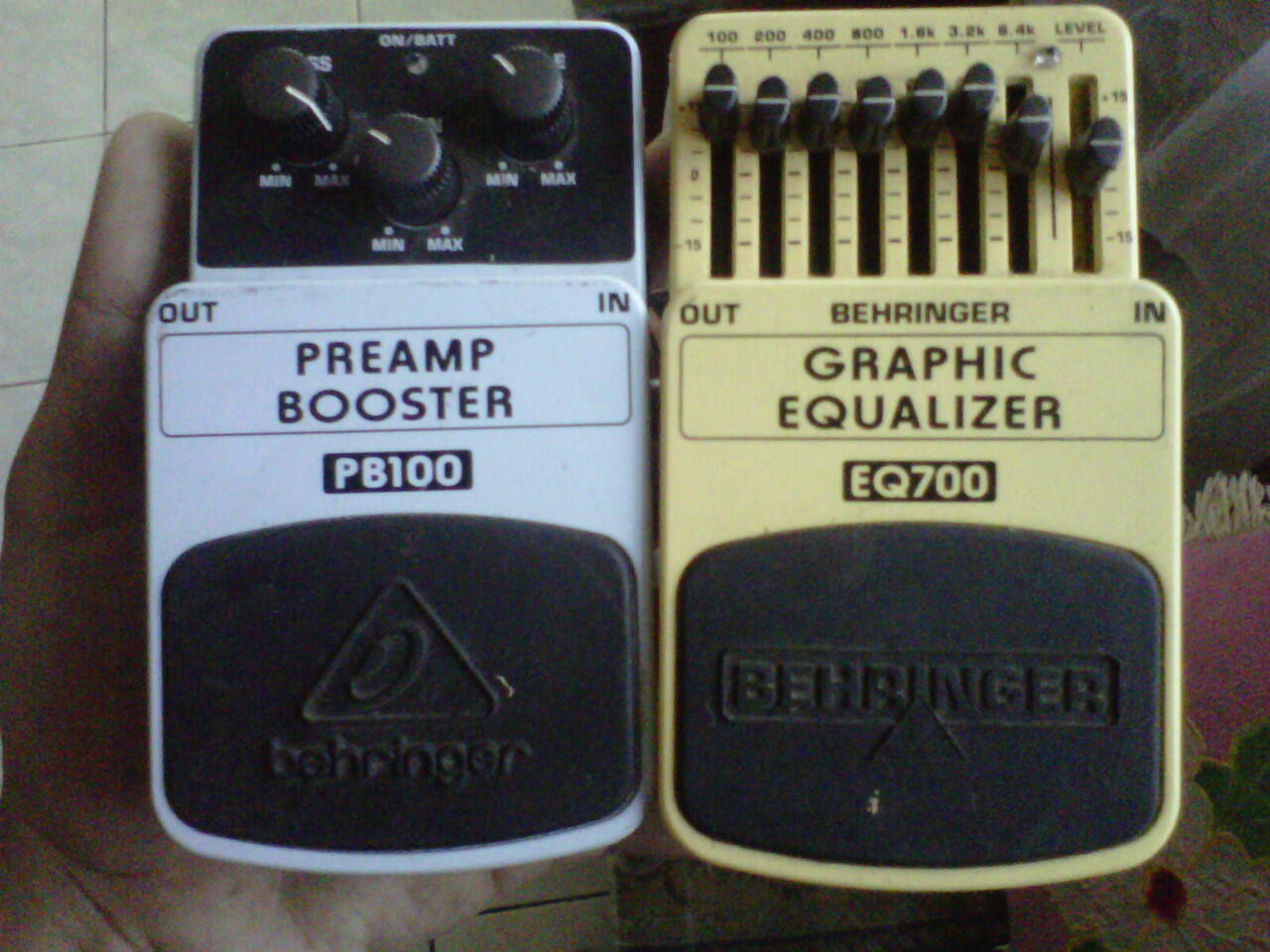 <JUAL> Efek Behringer pb100 + eq700