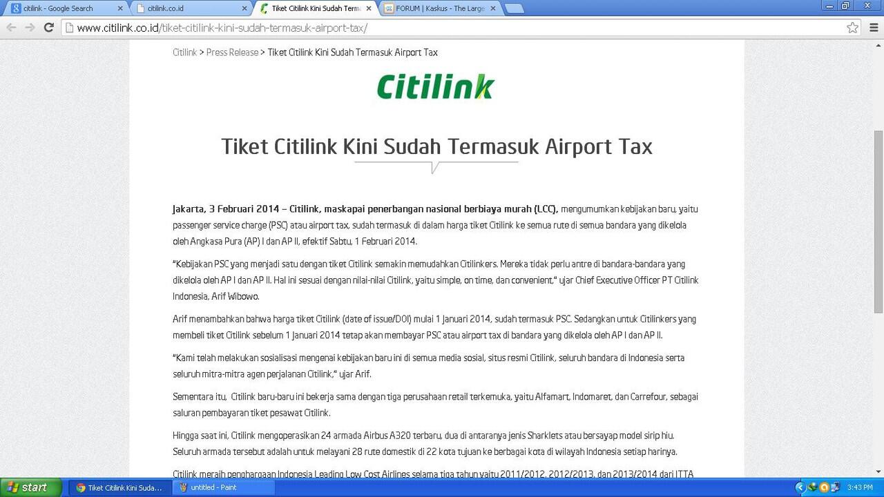 [Tanya Kenapa ???] Keanehan Booking Tiket Pesawat Citil*nk