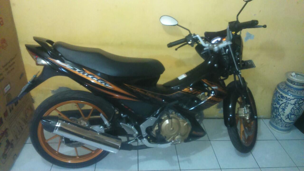 Jual Satria FU Spesial edition gold BU depok
