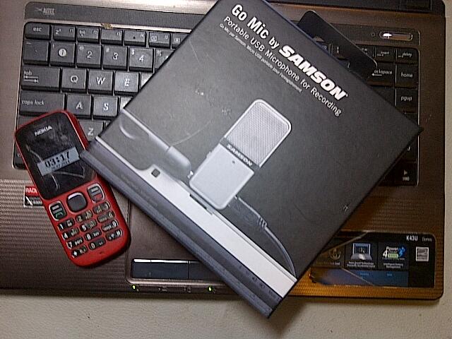 Mic Samson Go Mic , Samson Q2U, Hecules TAB Grab