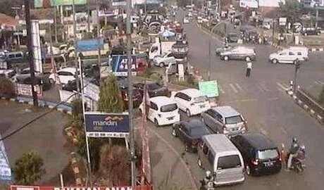 Ini Penampakan Macet Arus Mudik di Pantura dari Udara 