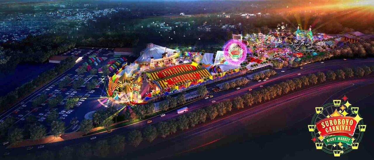Suroboyo Carnival Nigth Market: Tempat Hiburan Terbaru Di Surabaya