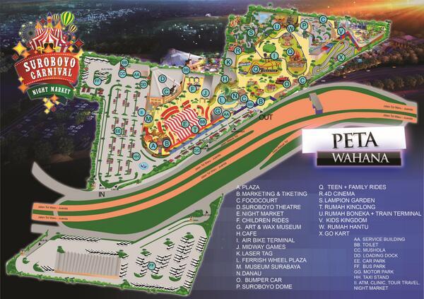 Suroboyo Carnival Nigth Market: Tempat Hiburan Terbaru Di Surabaya