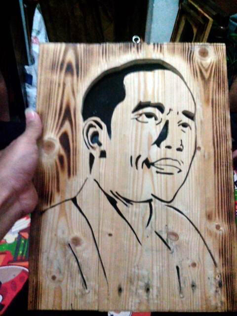 Pajangan Dinding Siluet / Asbak Unik / Cinderamata / Bahan Mantap