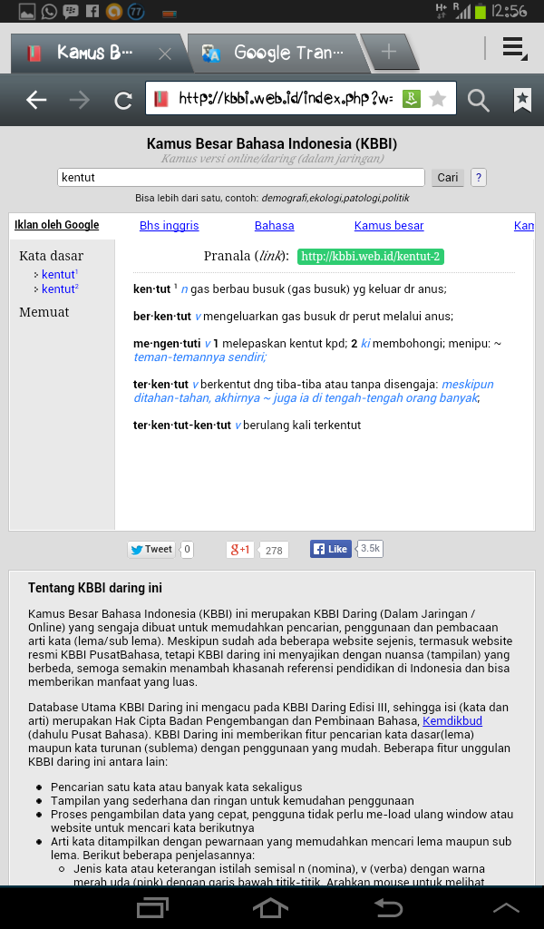 Kentutmu Kepribadianmu