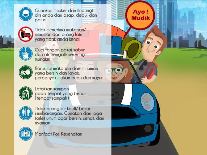 &#91;INFOGRAFIS&#93; Tips Mudik Aman dan Nyaman