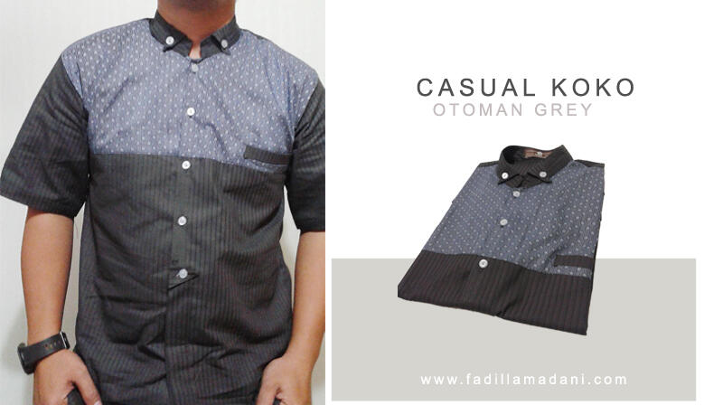 KEMEJA KOKO CASUAL KEREN by FDM CRAFT BANDUNG