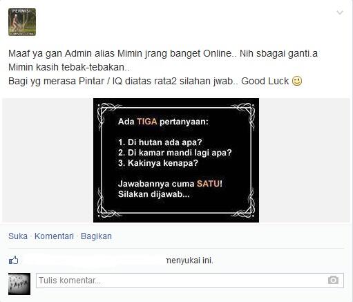 pertanyaan buat penasaran 