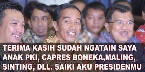 Pendukung Prabowo pindah dukung Jokowi