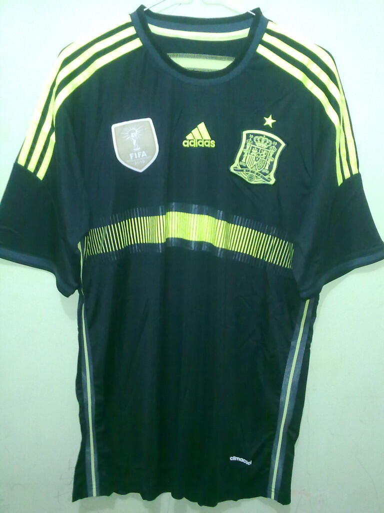 Jersey Grade Ori Spain / Spanyol Away World Cup 2014