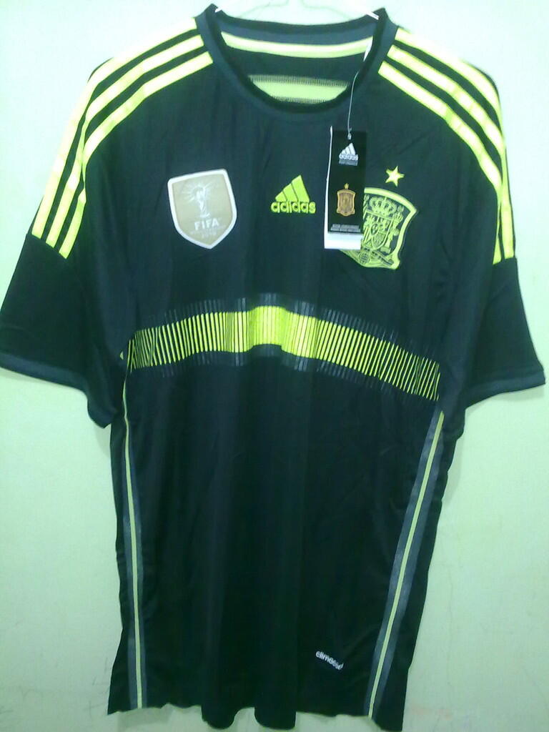 Jersey Grade Ori Spain / Spanyol Away World Cup 2014