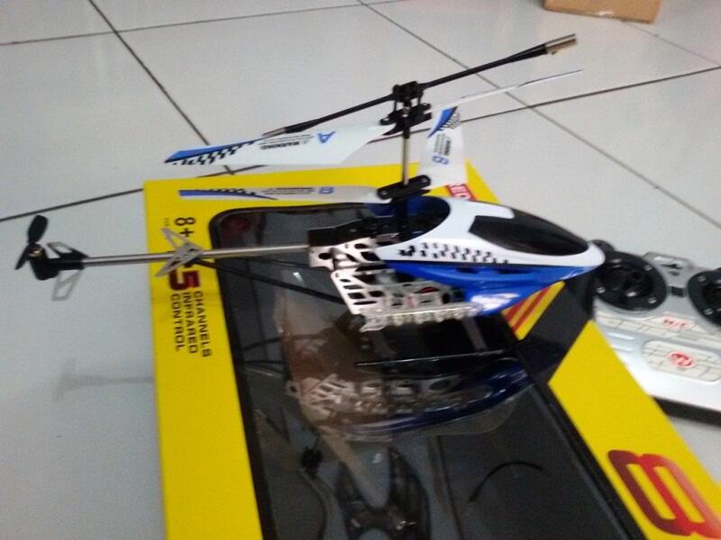 Jual Heli predator 803 3.5channel.. di cek aja dulu gan.. (cocok buat kanibalan)