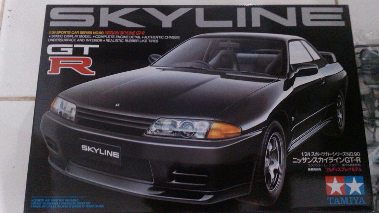 Tamiya 24090 Nissan R32 1:24 Kap Mesin Transparan