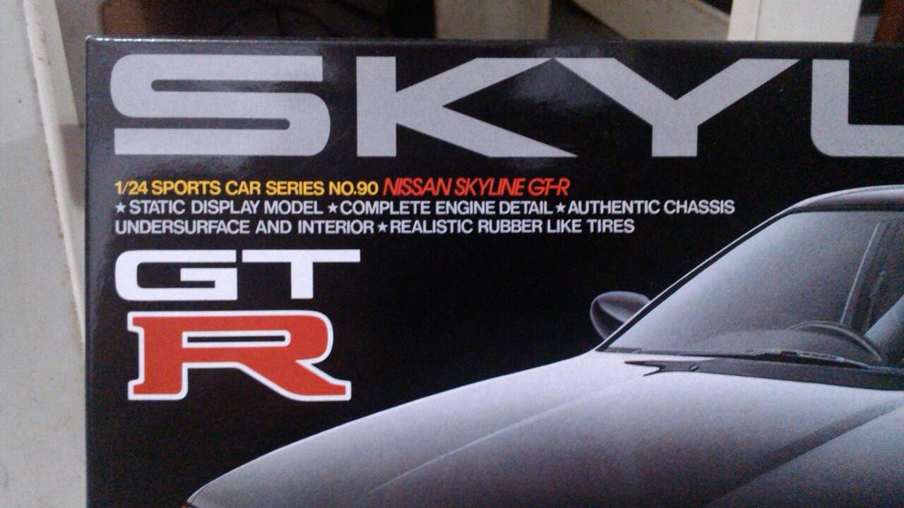 Tamiya 24090 Nissan R32 1:24 Kap Mesin Transparan