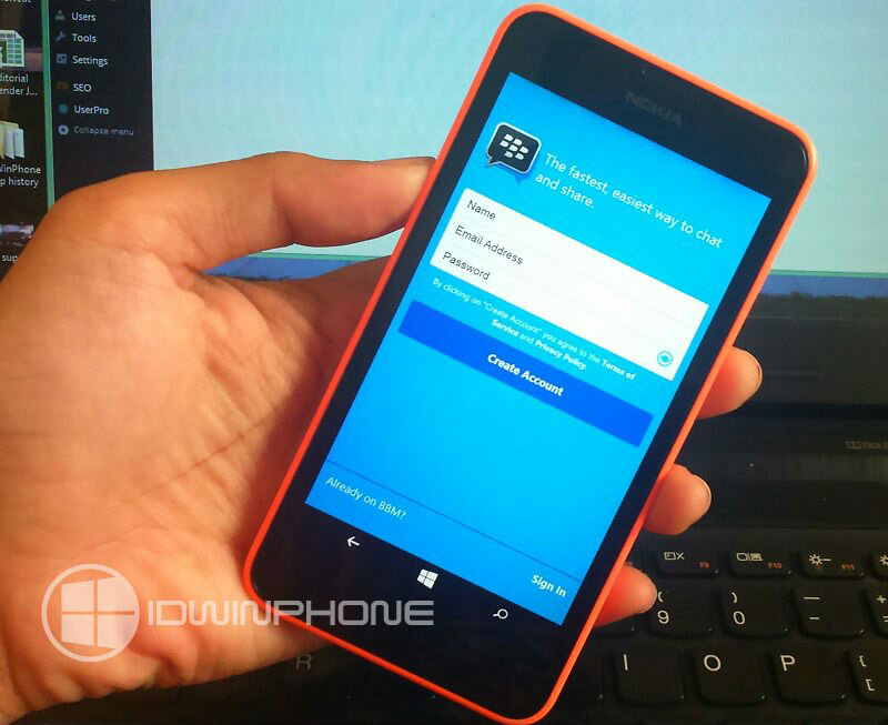 BlackBerry: BBM Windows Phone Hadir Minggu Depan