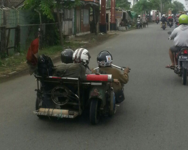 Hal unik yang ditemui selama perjalanan mudik