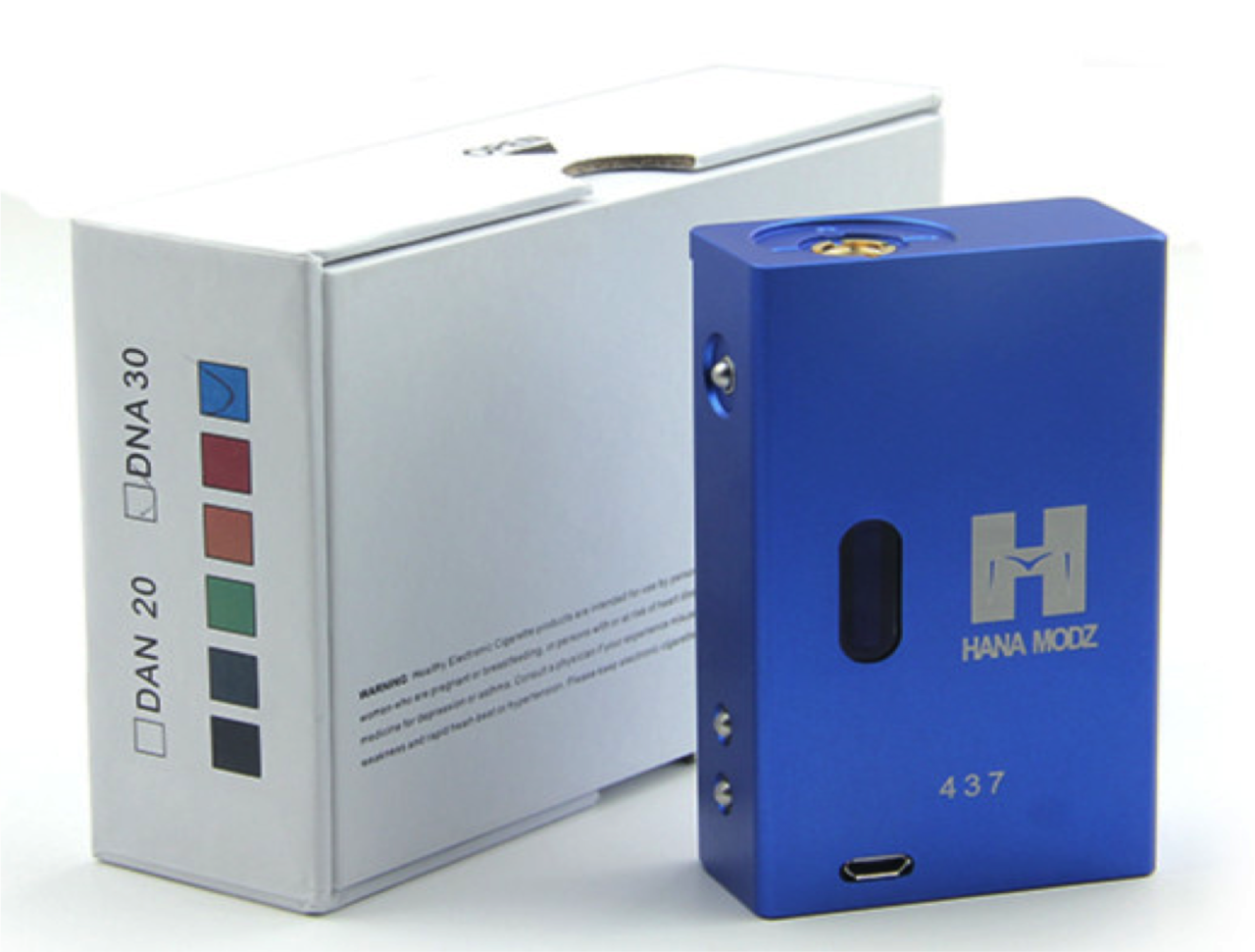 Vaporizer " Mod tube " Mechanical Hana Mod DNA30 , Black Stingray ,dll. vape vaping