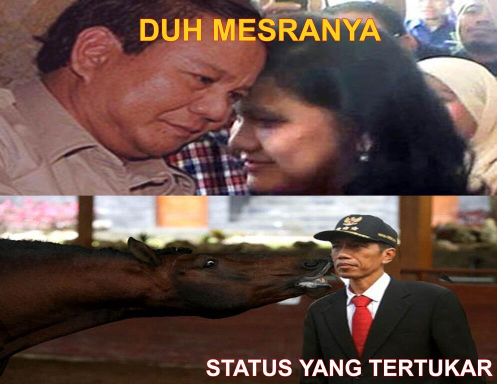 NGAKAK ABIS!!!, PILPRES YANG TERTUKAR (GAK KETAWA ANE LEMPAR BATA)