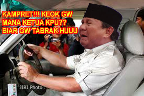 NGAKAK ABIS!!!, PILPRES YANG TERTUKAR (GAK KETAWA ANE LEMPAR BATA)