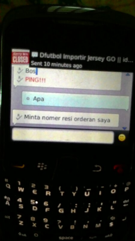 SURAT TERBUKA BUAT ID gokilsiro (DFUTBOL IMPORTIR JERSEY GO)